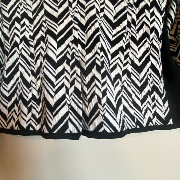 Chico’s patchwork chevron jacket - Picture 3 of 5